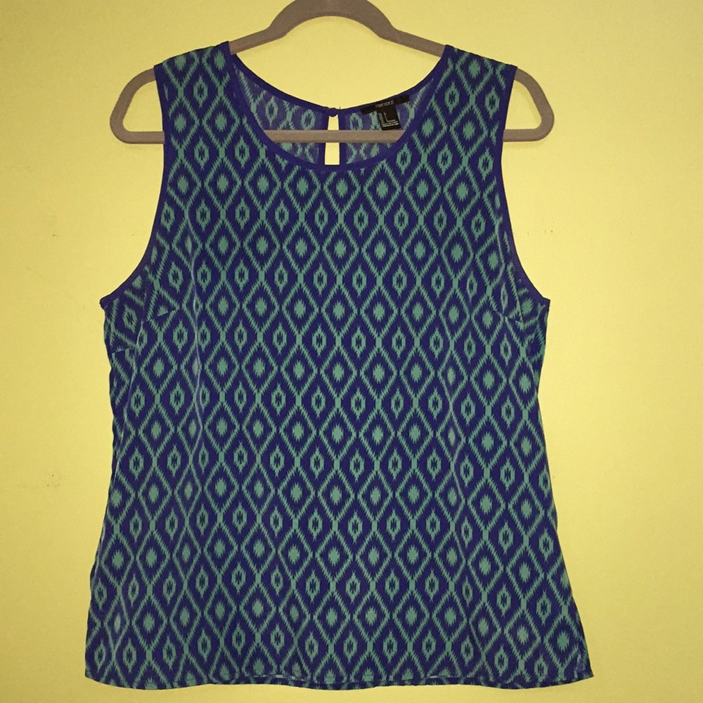 Forever 21 Aztec Print Tank Top